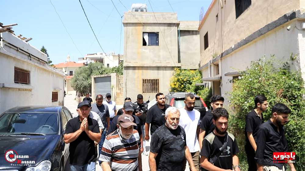 بلدة طربيخا شيعت الفقيد الغالي المرحوم سهيل نمر حسن 